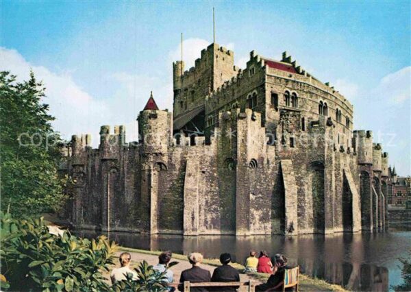Gent Gand Flandre Grafenschloss