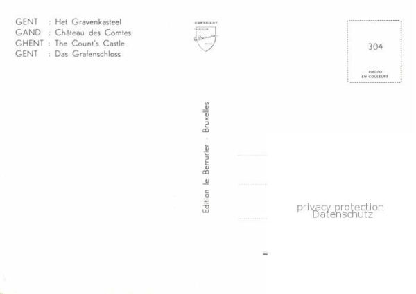 Gent Gand Flandre Grafenschloss – Bild 2