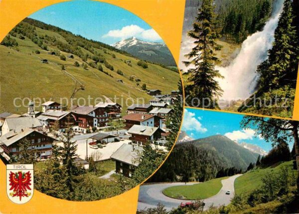 Gerlos Krimmler Wasserfall Unterstufe Gerlosst
