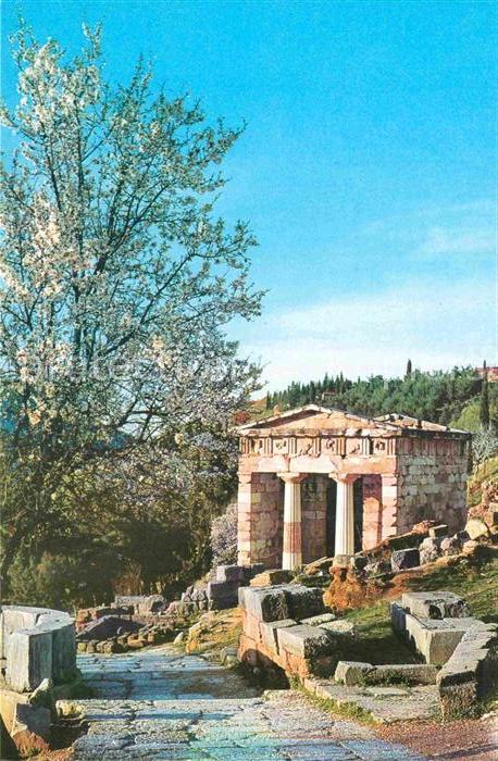 Delphi Delfi Tempel Orakel