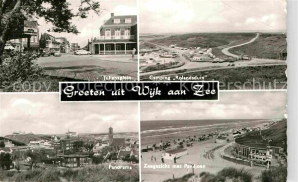 Wijk aan Zee Julianaplein Camping Rolandsduin Panora