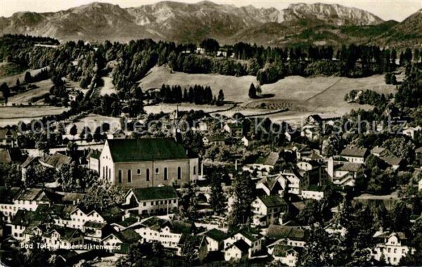 Bad Toelz Benediktenwald Panorama Kirche