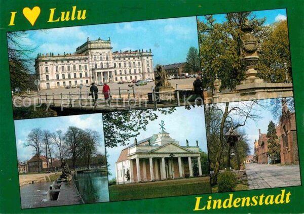 Ludwigslust Barockschloss Schlosspark Kaskaden Stif