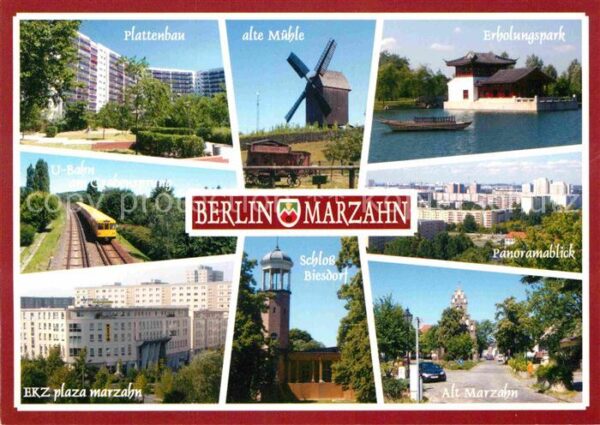 Marzahn Berlin Plattenbau Alte Mühle EKZ Plaza Marzahn