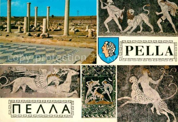 Pella Bulgarien Mosaik 5th Jahrhundert