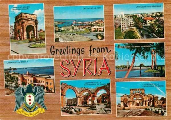 Lattakia Latakia Casino Arc de Triomphe Romain Port Kath
