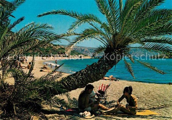 Sitia Palmenhain Strand