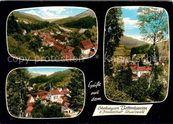 Bettenhausen Dornhan Panorama Kirche
