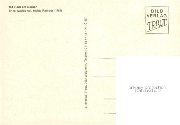 Horb Neckar Wachlokal Rathaus – Bild 2