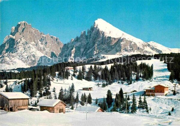Seiser Alm Dolomiten Florian Lift Langkofel Winter