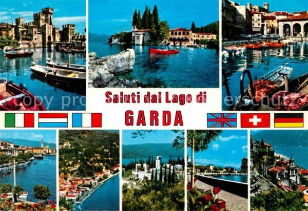 Garda Lago di Garda Hafen Promenade