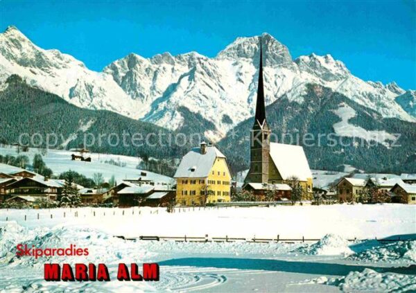 Maria Alm Steinernen Meer Kirche Winter