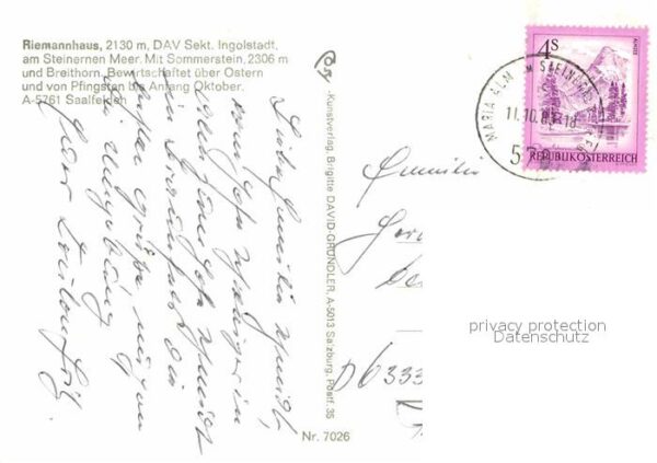 Steinernes Meer Riemannhaus – Bild 2