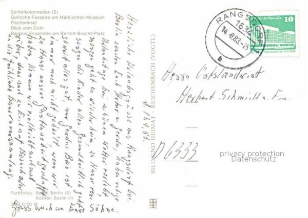 Berlin Spittelkolonnaden Märkisches Museum Fer – Bild 2