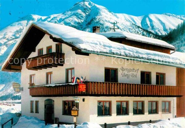 Holzgau Alpengasthof Bergheil Winter