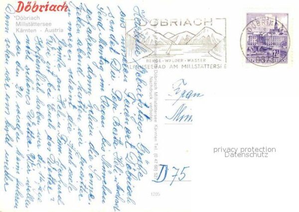 Doebriach Millstaettersee Fliegeraufnahme Campingplatz – Bild 2