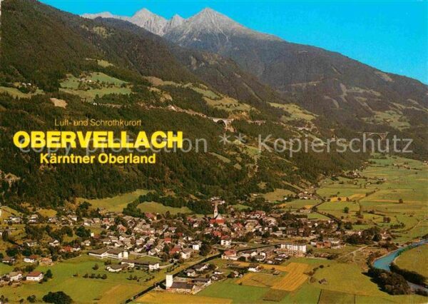 Obervellach Kaernten Panorama