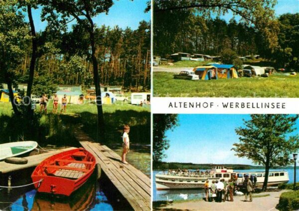 Werbellinsee-Altenhof Campingplatz Fährschiff