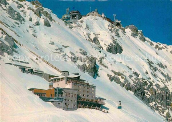 Zugspitze Hotel Schneefernerhaus Gletscherbahn Gi