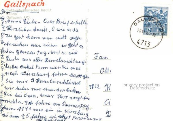 Gallspach Elektrophysikalisches Institut – Bild 2