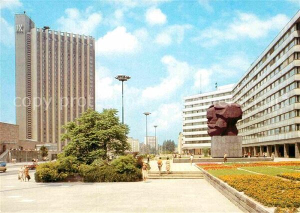 Karl-Marx-Stadt Karl Marx Allee Hotel Kongress Rat des
