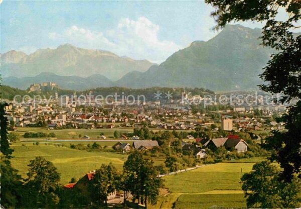 Salzburg Oesterreich Panorama