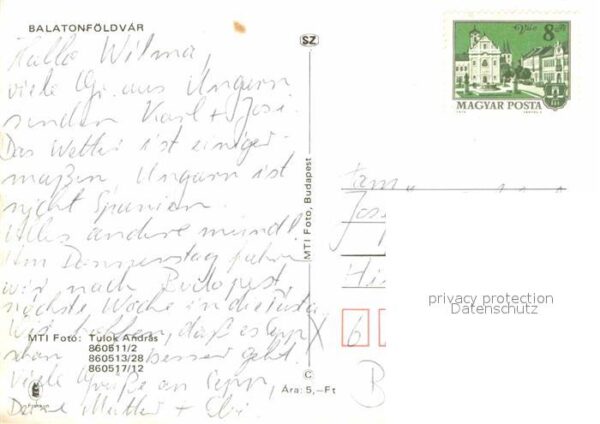 Balatonfoeldvar Hafen Gasthaus – Bild 2