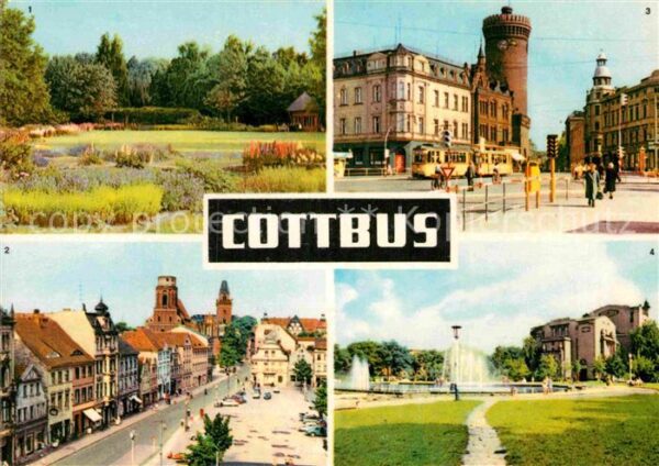 Cottbus Altmarkt Schillerplatz Thälmann Platz