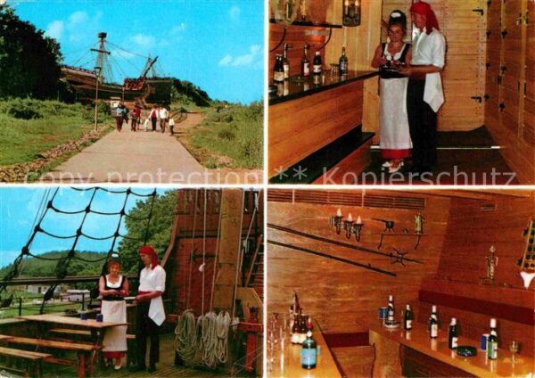 Sassnitz Ostseebad Ruegen Piratenschiff