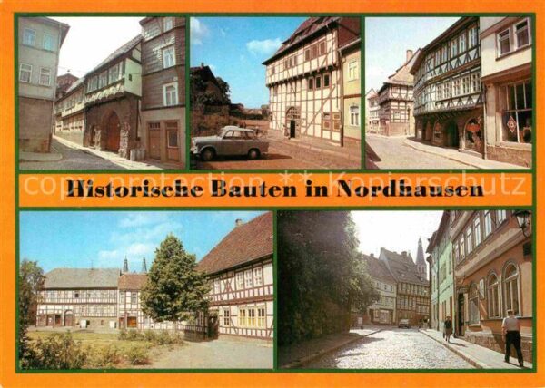 Nordhausen Thueringen Fachwerk Finkenburg