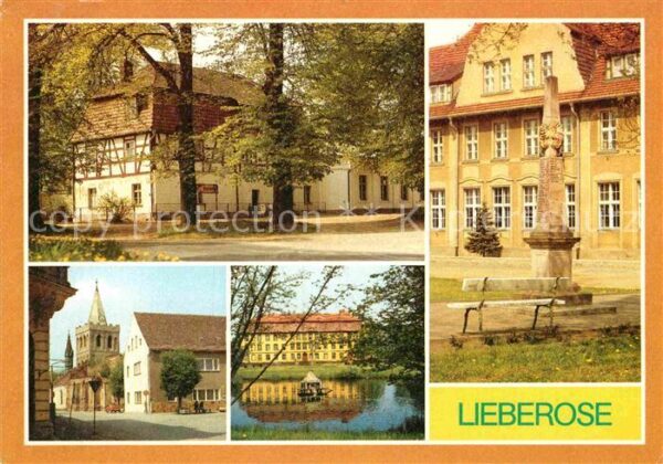 Lieberose HO Gaststätte Lindenhof Marktplatz Schl