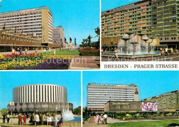 Dresden Prager Straße Brunnen