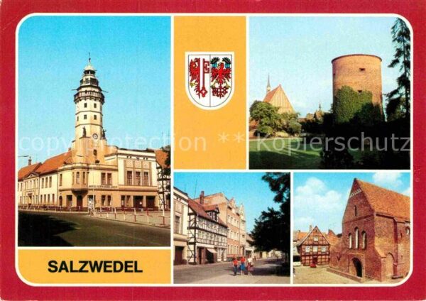 Salzwedel Hotel Schwarzer Adler Burgturm Lorenzki