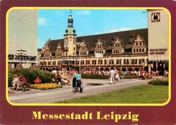 Leipzig Rathaus Marktplatz