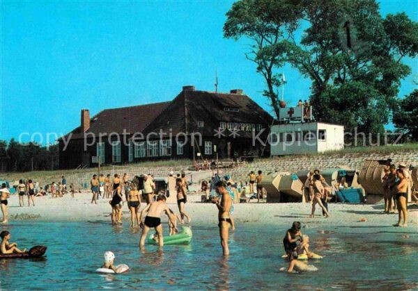 Zingst Ostseebad HO Gaststätte Kurhaus Strand