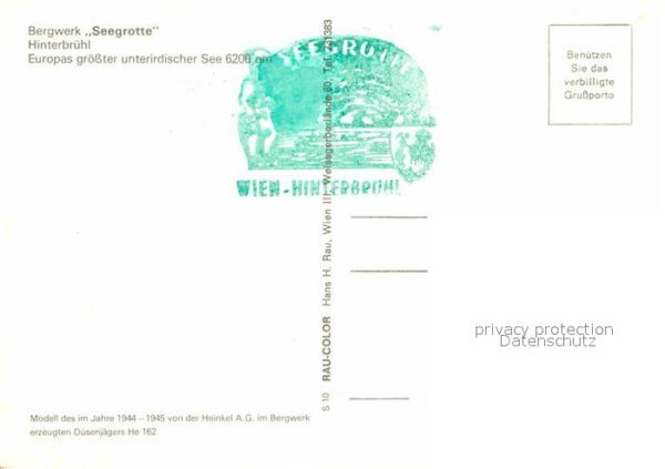 Hinterbruehl Niederoesterreich Bergwerk Seegrotte – Bild 2