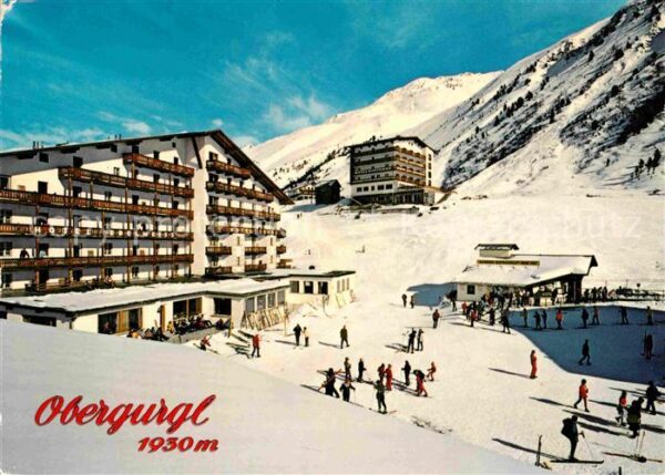 Obergurgl Soelden Tirol Hotel Edelweiß Skigebiet Winter