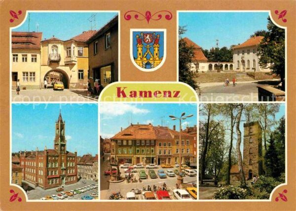 Kamenz Sachsen Klostertor Rathaus Lessingturm