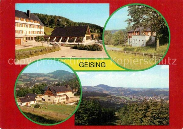 Geising Erzgebirge Erholungsheim Erich Weinert Schwimmhall