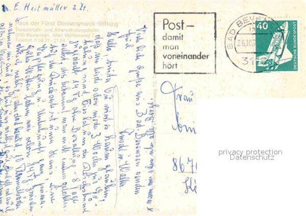 Bevensen Bad Haus der Fürst Donnersmarck Stiftung – Bild 2