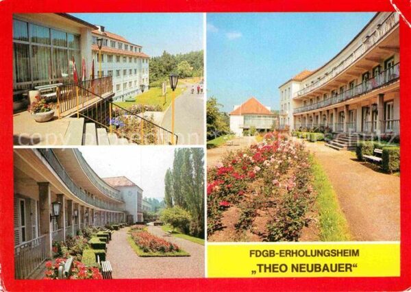 Tabarz FDGB Erholungsheim Theo Neubauer