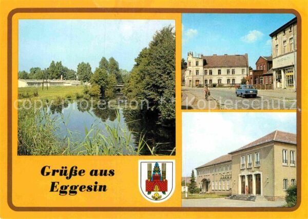 Eggesin Randow Bahnhofstraße HO Hotel Gaststätt