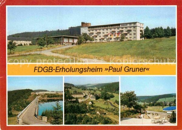 Caemmerswalde FDGB Erholungsheim Paul Gruner Ortsteil