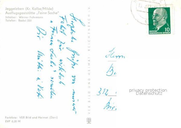 Jeggeleben Ausflugsgaststätte Feine Sache – Bild 2
