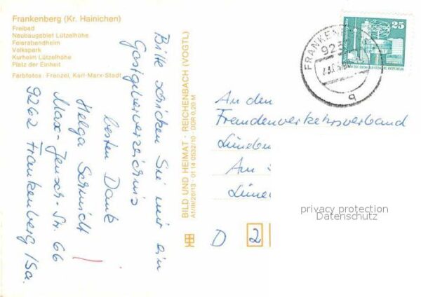 Frankenberg Sachsen Freibad Neubaugebiet Lützelhöhe Feierab – Bild 2