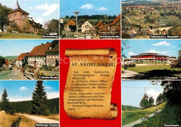 Andreasberg Harz St Glockenberg Rutschbahn Rehberger Graben