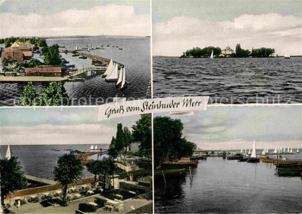 Steinhuder Meer Segelboote Panoramen