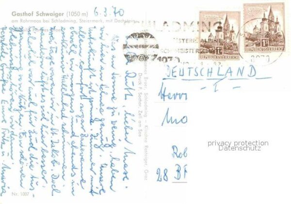 Rohrmoos Schladming Gasthof Schwaiger Dachstein – Bild 2
