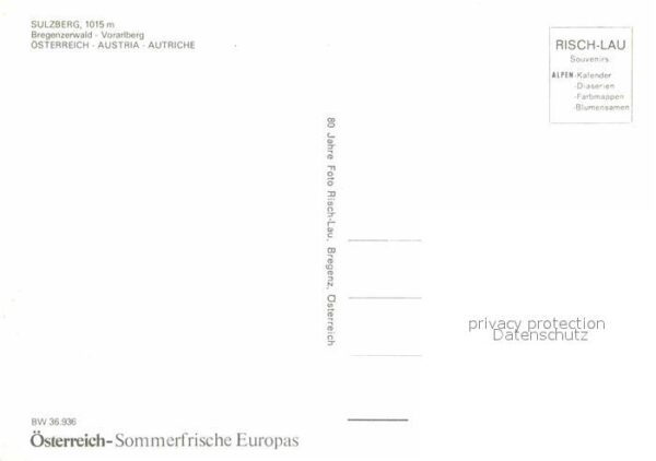 Sulzberg Vorarlberg Fliegeraufnahme Bregenzerwald – Bild 2