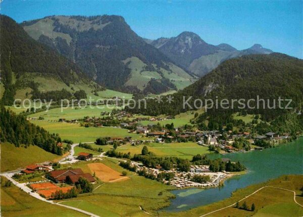 Walchsee Tirol Fliegeraufnahme